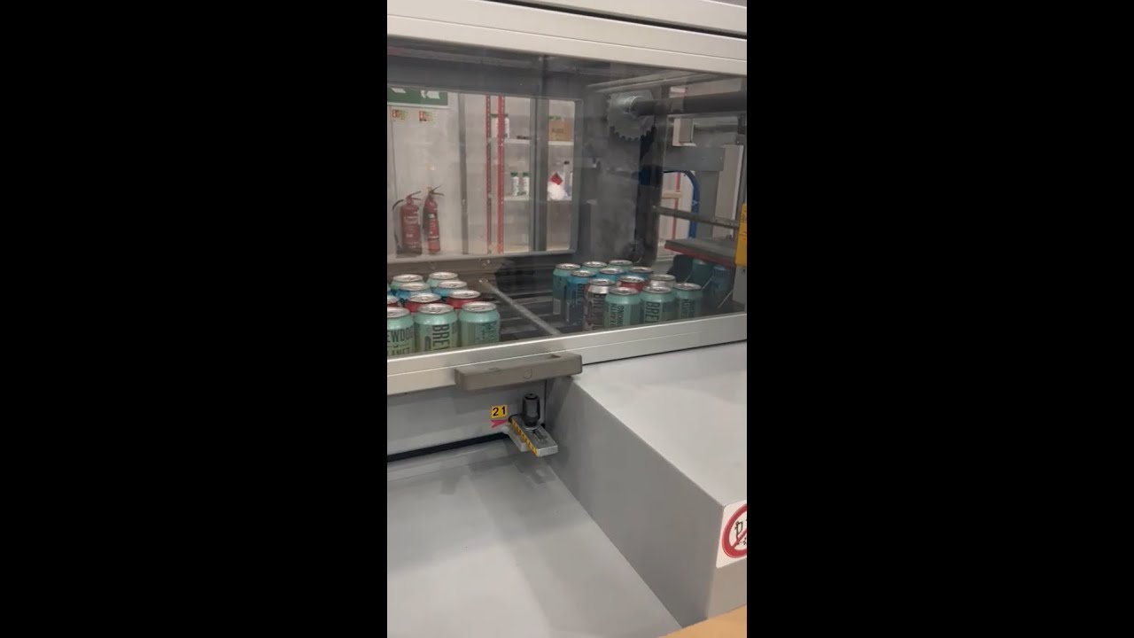 Линия упаковки алкогольных напитков в картонный короб и укладка на паллет | ROBOPAC, Италия