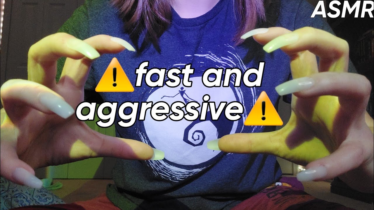 ASMR FAST AND AGGRESSIVE LOFI TRIGGERS 🤯 (no talking)