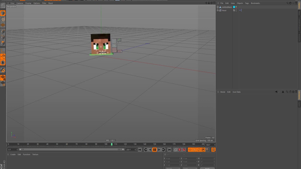 I looked at the rigs head and this is what it looked like :P