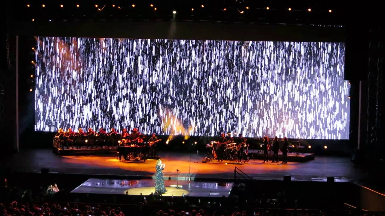 Set fire to the rain (HD) - Adele live @ Arena Verona