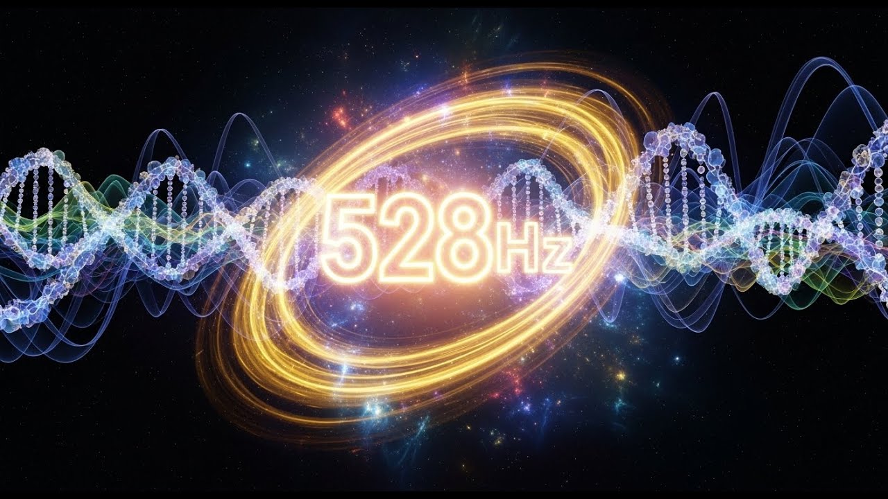 528Hz Miracle Healing Frequency Quantum DNA Activation Music for Energy Transformation