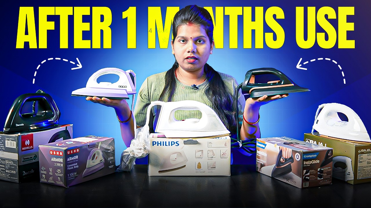 Top 5 Best Dry Irons 2025 | Best Dry Irons Under 1000 | Best Dry Irons For Clothes