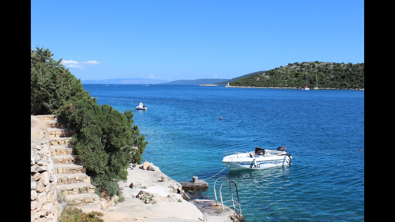 Poljica - Trogir, drogą wzdłuż wybrzeża, Croatia, Dalmacja, HR, Chorwacja, Adriatyk.