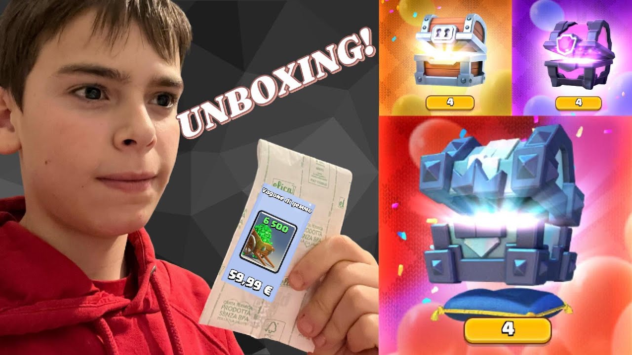CHESTS OPENING PER IL COMPLEANNO DI CLASH!!! Clash Royale ITA!