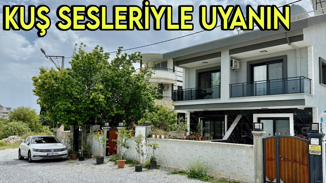 Kuş Sesleriyle Uyanabileceğiniz Doğa Manzaralı 3+1 Ayrı Mutfak Müstakil Girişli Villa / No:292