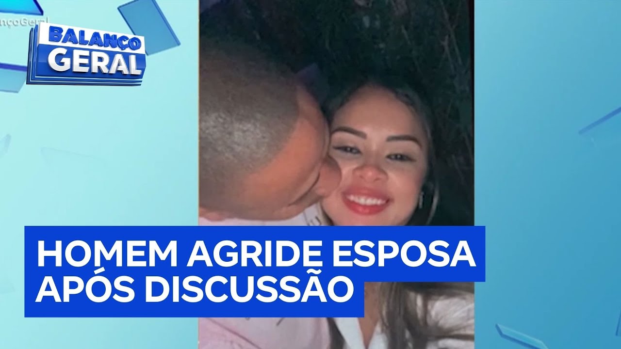 Imagens mostram homem agredindo esposa que caiu do d&eacute;cimo andar de pr&eacute;dio em SP