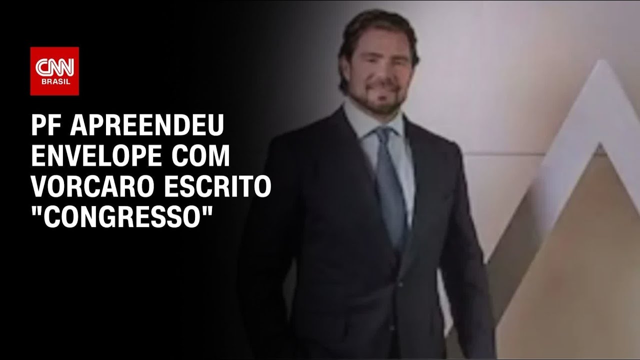PF apreendeu envelope com Vorcaro escrito “Congresso” durante operação | BASTIDORES CNN