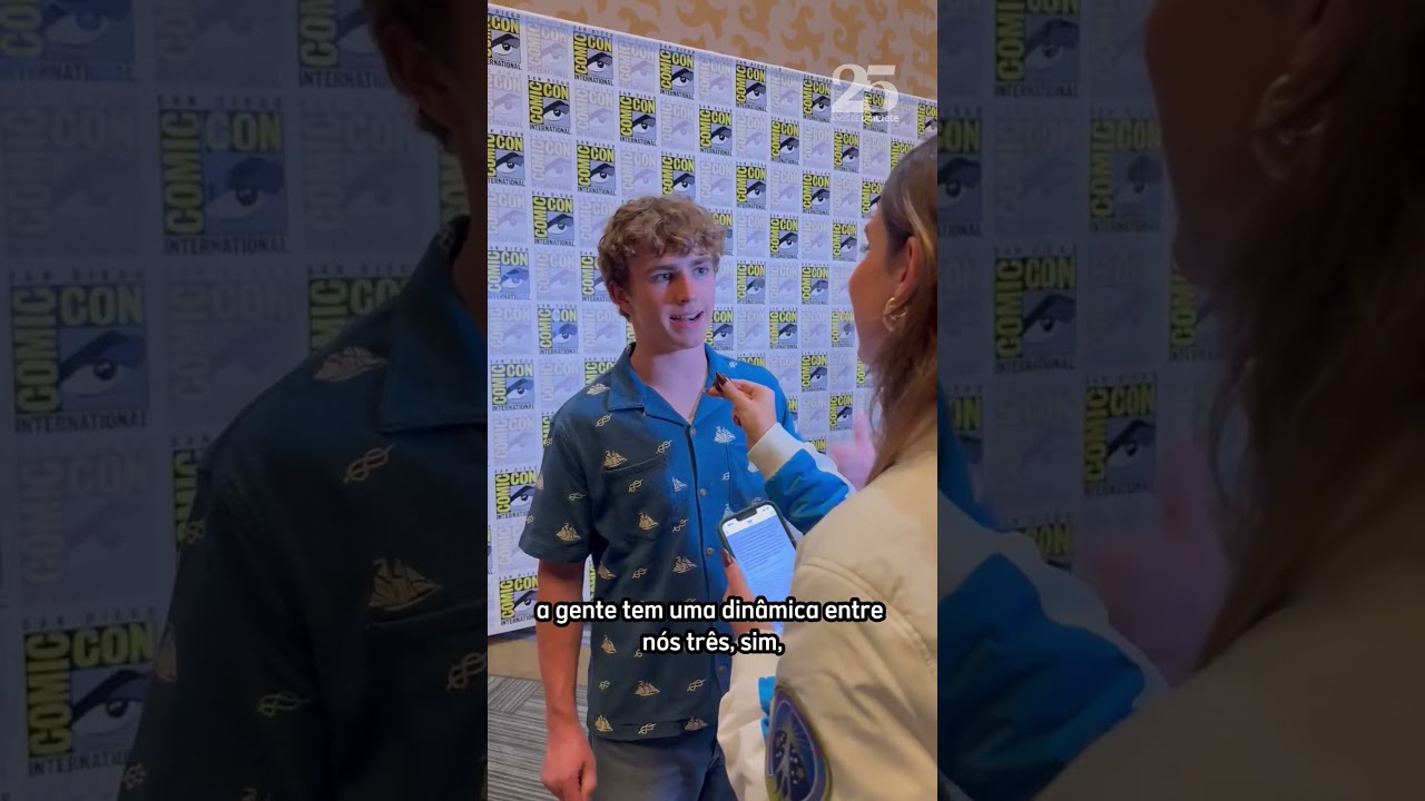 ENTREVISTA EXCLUSIVA COM WALKER SCOBELL, O PERCY JACKSON, DIRETO DA SAN DIEGO COMIC CON!