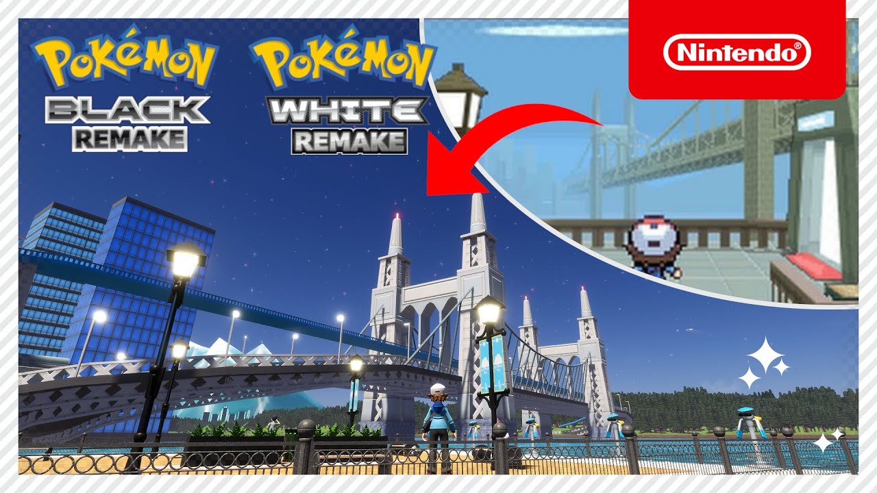 Pokemon Black and White Remake Trailer [CasteliaCity - Fangame]