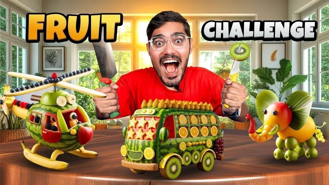 Fruit Art Making Challenge & Win ₹1,00,000   फ्रूट आर्ट बनाओ और जीतो एक लाख