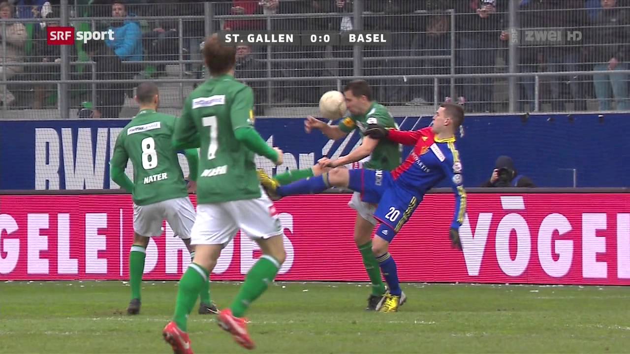 Saison 2012/13 - 26. Runde: St  Gallen - FC Basel 1:1 (0:0)