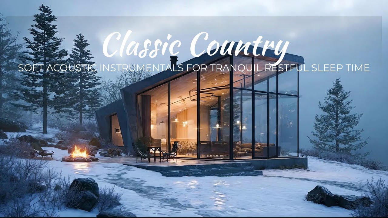 Classic Country | Soft Acoustic Instrumentals for Tranquil Restful Sleep Time