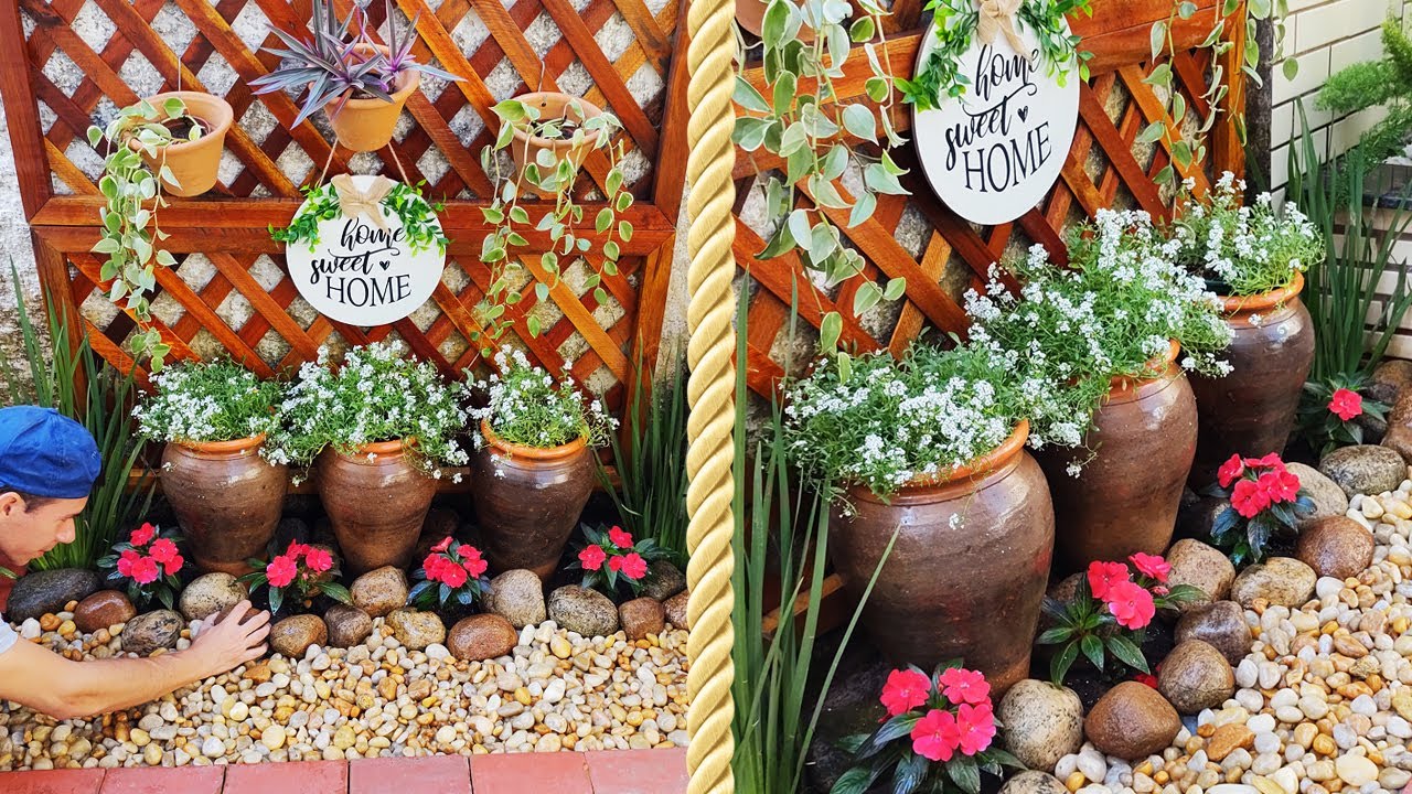 Decoração de jardim para lugares pequenos