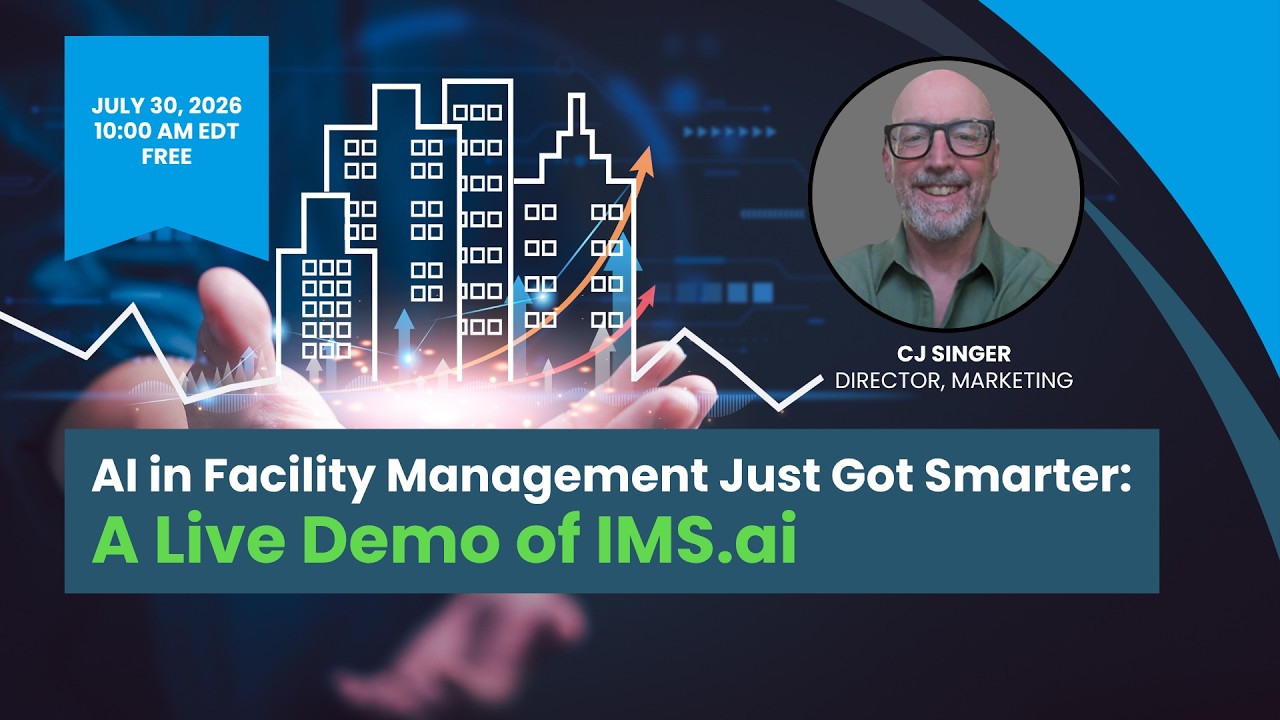 IMS.ai Webinar: Screenshare, Camera Share & AI-Powered Facilities Management