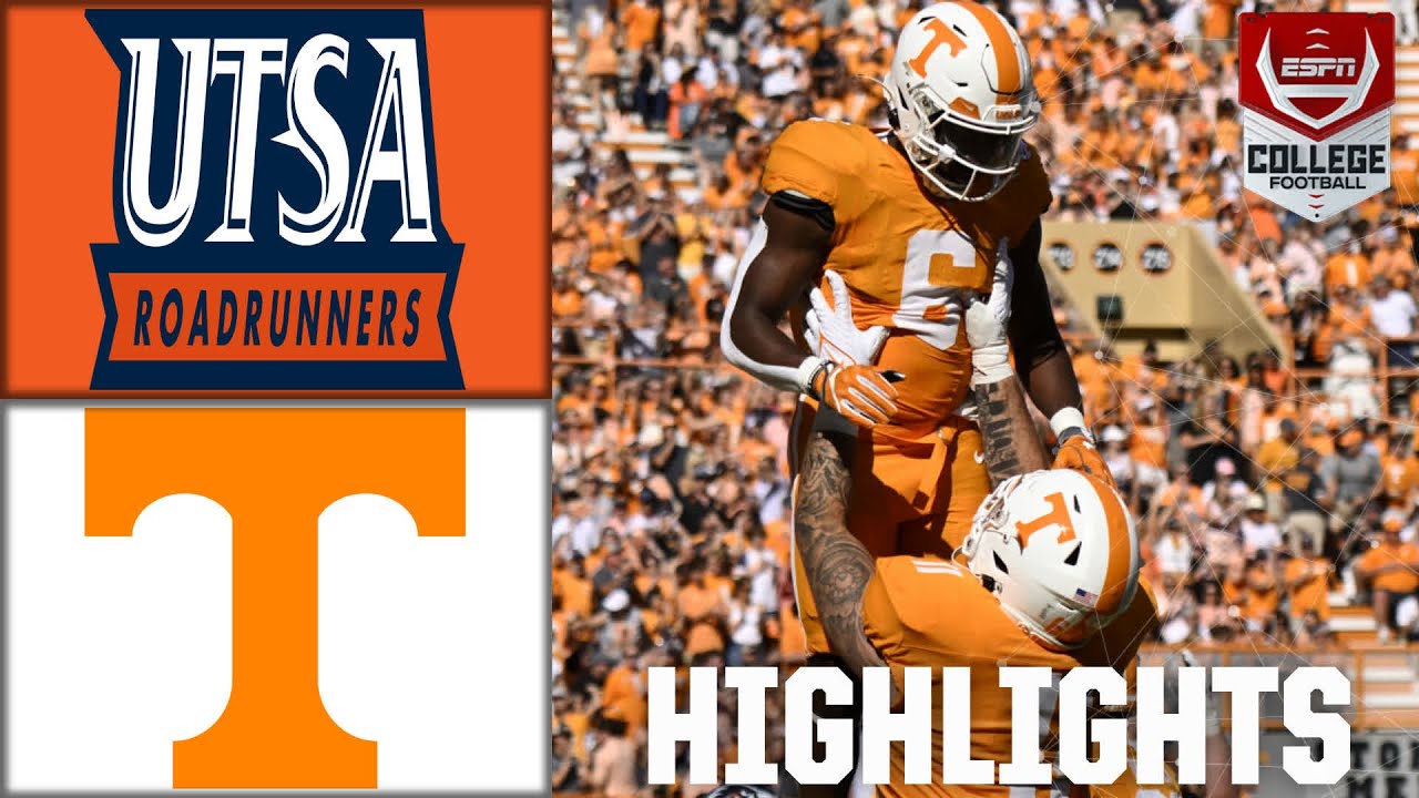UTSA Roadrunners против Tennessee Volunteers | Полные обзоры матча