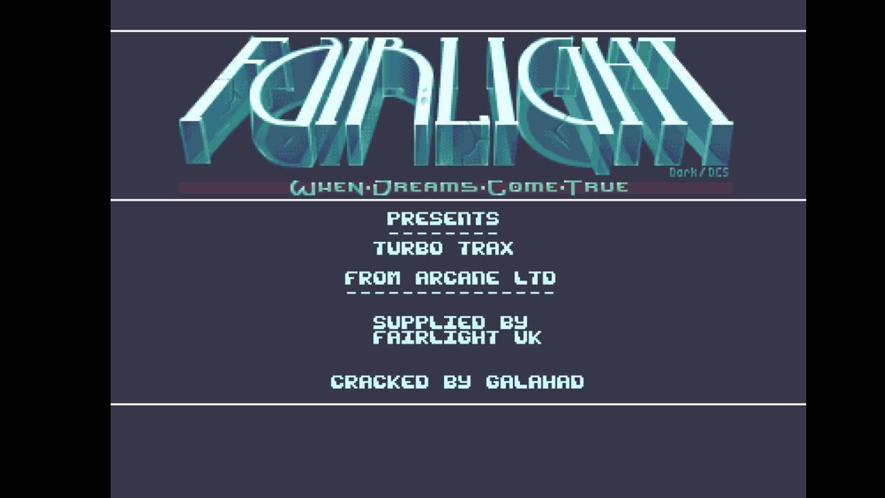 Fairlight (1995) Amiga cracktro [ Turbo Trax ]