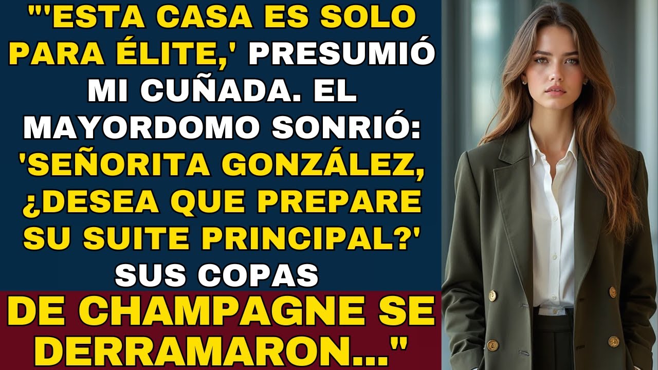 La Fiesta En La Mansión Se Volvió Caos Cuando El Mayordomo Me Saludó...