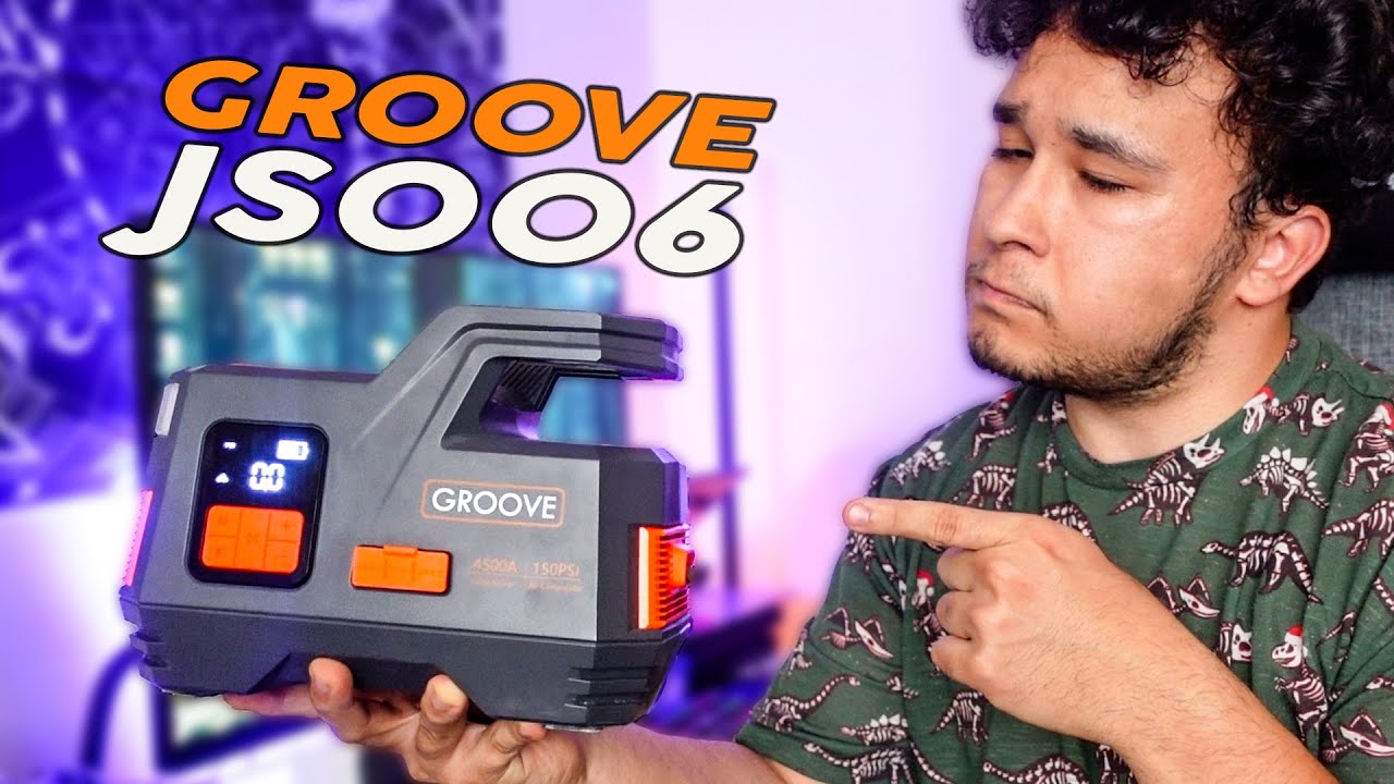 HEM KOMPRESÖR HEM AKÜ TAKVİYE CİHAZI !! Groove JS006 İncelemesi