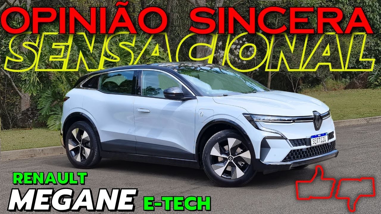 Renault Megane e-tech: O MELHOR carro elétrico? A revolução começou. Preço, consumo, VALE A PENA?