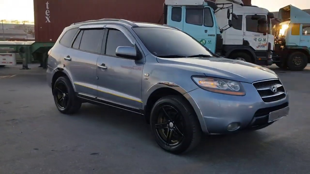 (019980)  HYUNDAI SANTAFE MLX 2006 (CAMERA/POWER SEAT/NAVIGATION/TUNING RIMS/RED LEATHER SEATER)