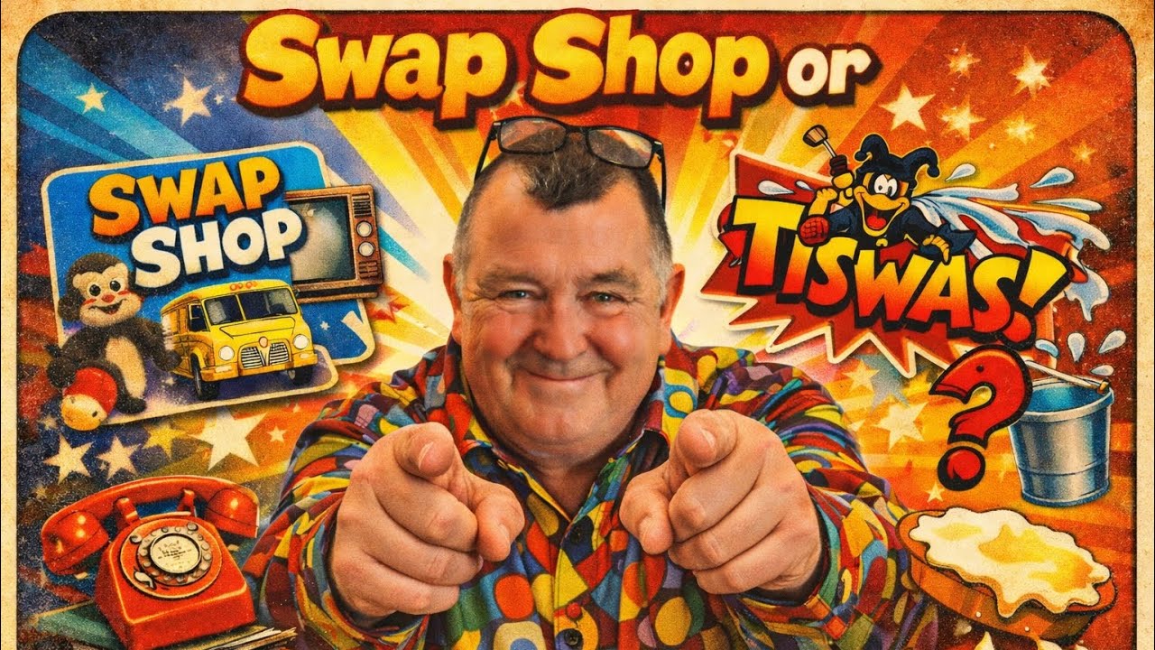 70s  Saturday morning kids tv , who was your favourite? Swap shop or Tiswas ?