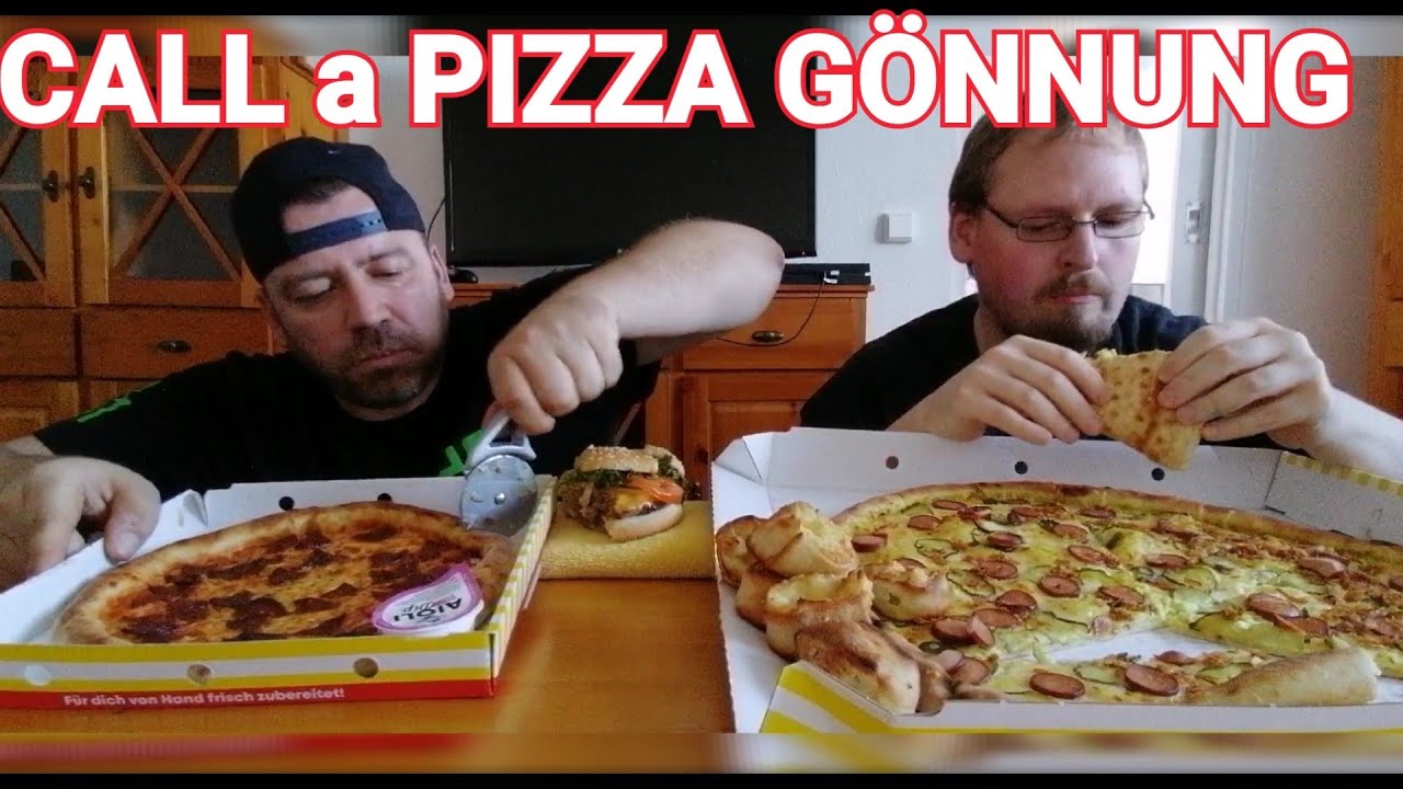 XXL Calla a Pizza Bestellung vom Lieferdienst |MUKBANG| Essen und Labern mit Stefan