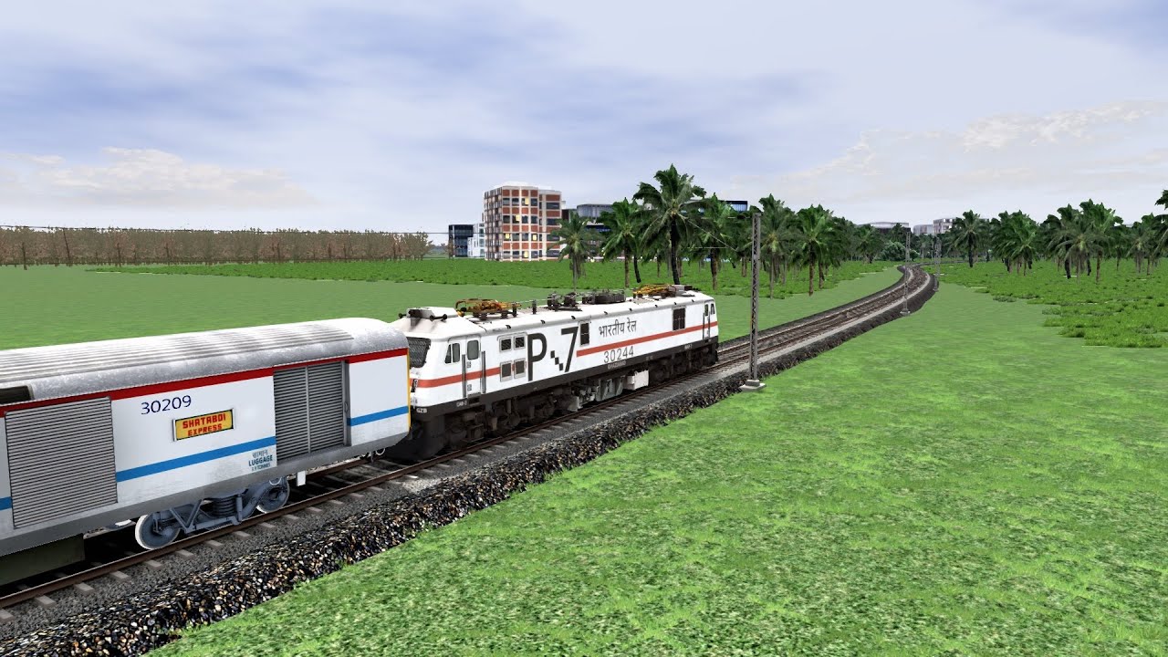 12217 kerala sampark kranti express [ ernakulam to shoranur ] game name train simulator classic 2024