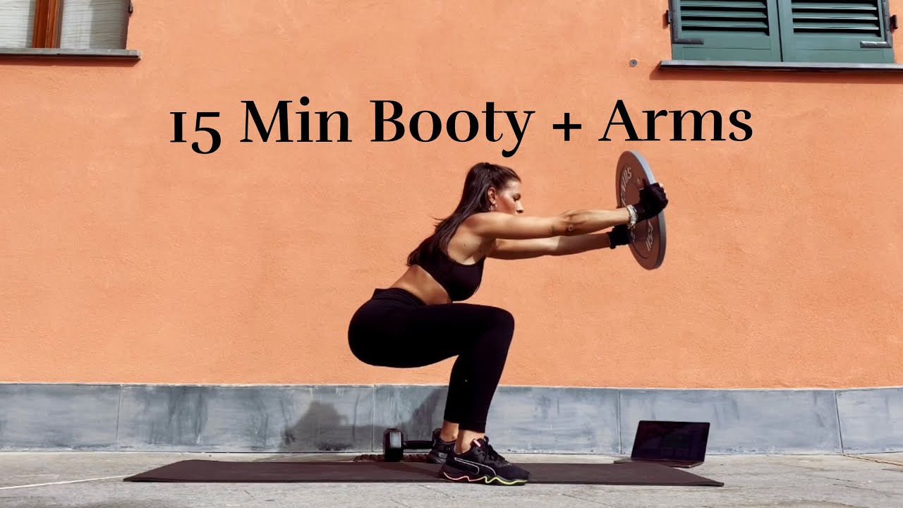 Allenamento di glutei e braccia - Creative Workout 15 min 🐚