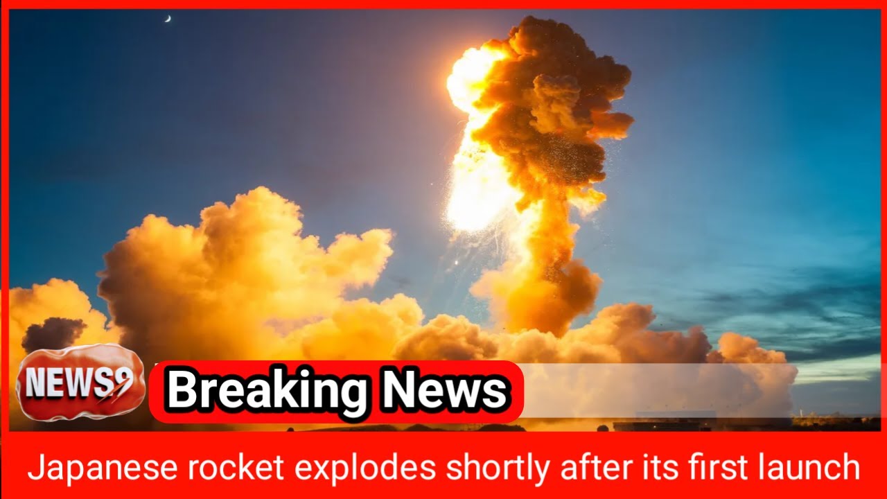Japanese rocket explodes shortly after its first launch