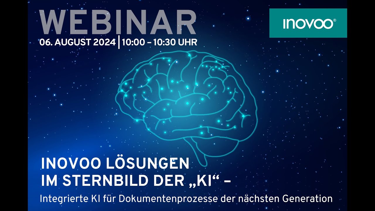 Integrierte KI für Dokumentenprozesse der nächsten Generation - Webinar