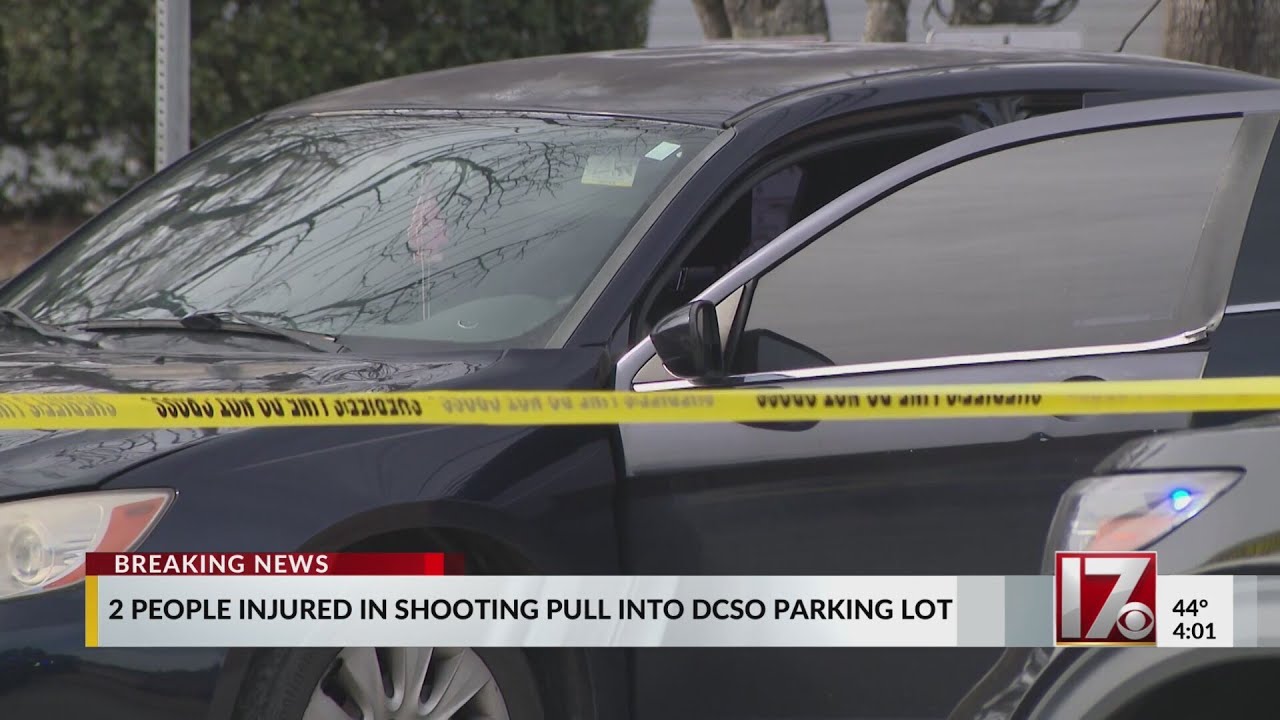 2 hurt in shooting pull into Durham County Sheriff's Office parking lot
