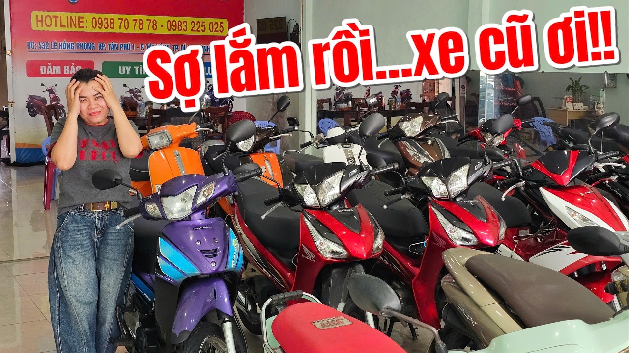 B&aacute;n chậm chị Loan xả nhiều d&ograve;ng xe m&aacute;y cũ AB Vision Super Dream SH &Yacute; c&oacute; g&oacute;p ship xa