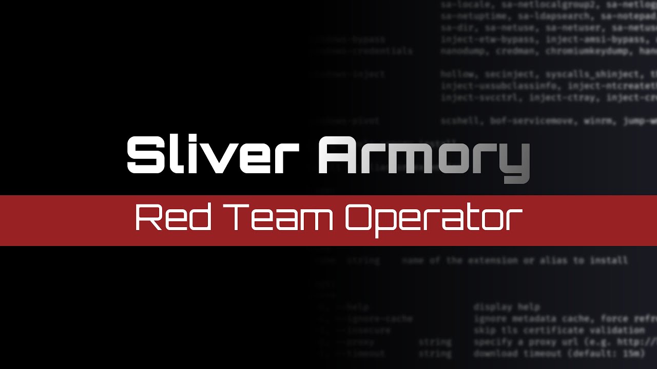 Sliver C2 | Armory, Searching, Installing, Using & Updating Packages (Aliases & Extensions)