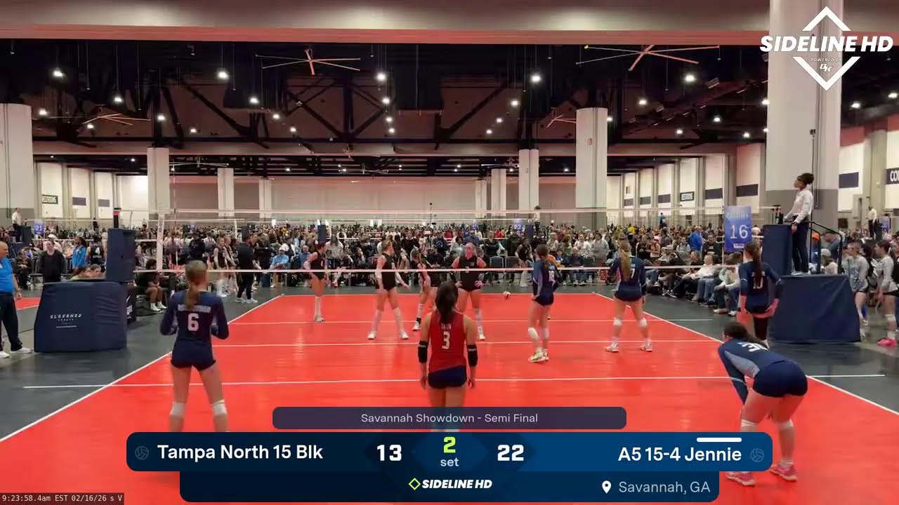 A5 15-4 Jennie vs. Tampa North 15 Blk (2026.02.16)