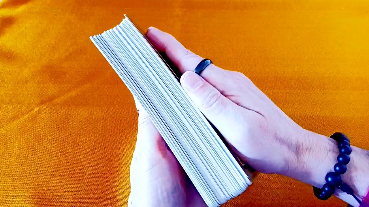 Learn How To Shuffle Big Tarot Cards in less than 10 minutes!