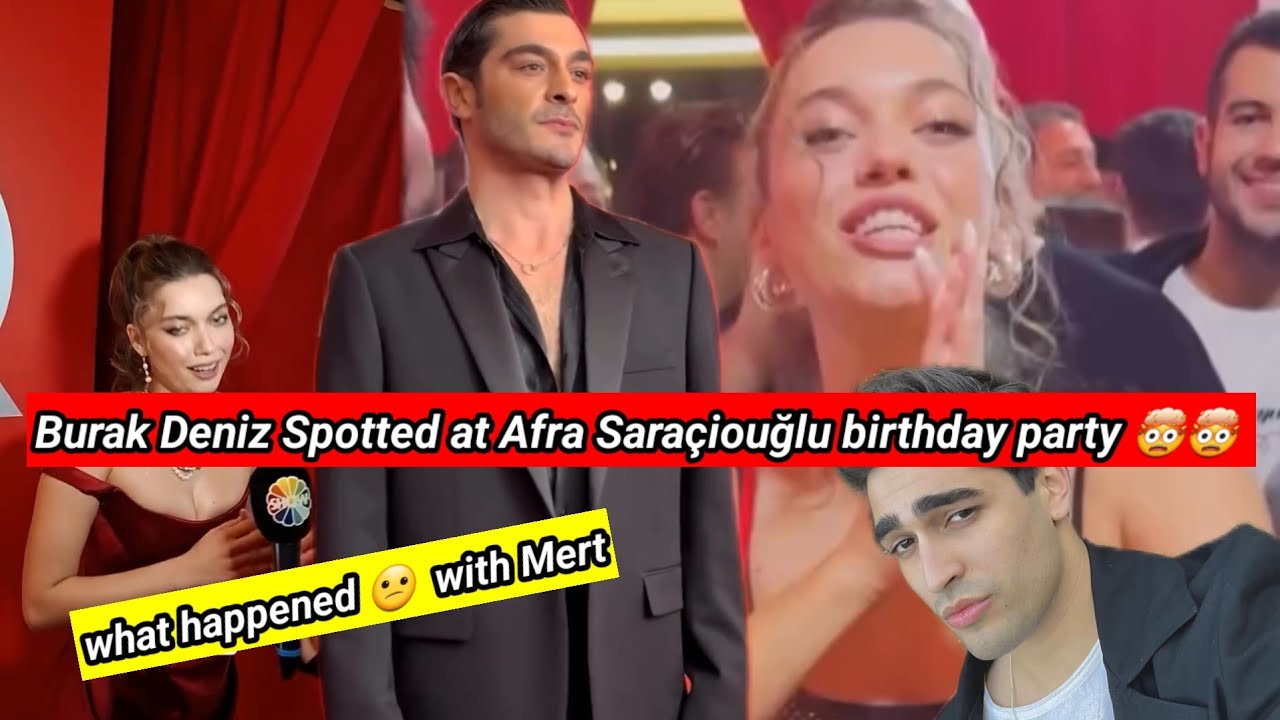 Confirm 👍 #burakdeniz and #afrasaraçoğlu dating each other 😳🤯🤯🤯#mertramazandemir out ?