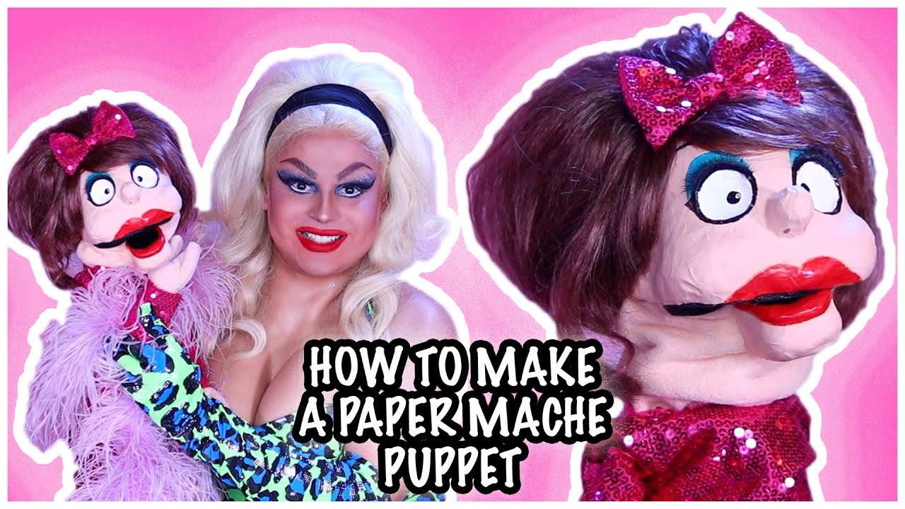 HOW TO MAKE A PAPER MACHE PUPPET | JAYMES MANSFIELD