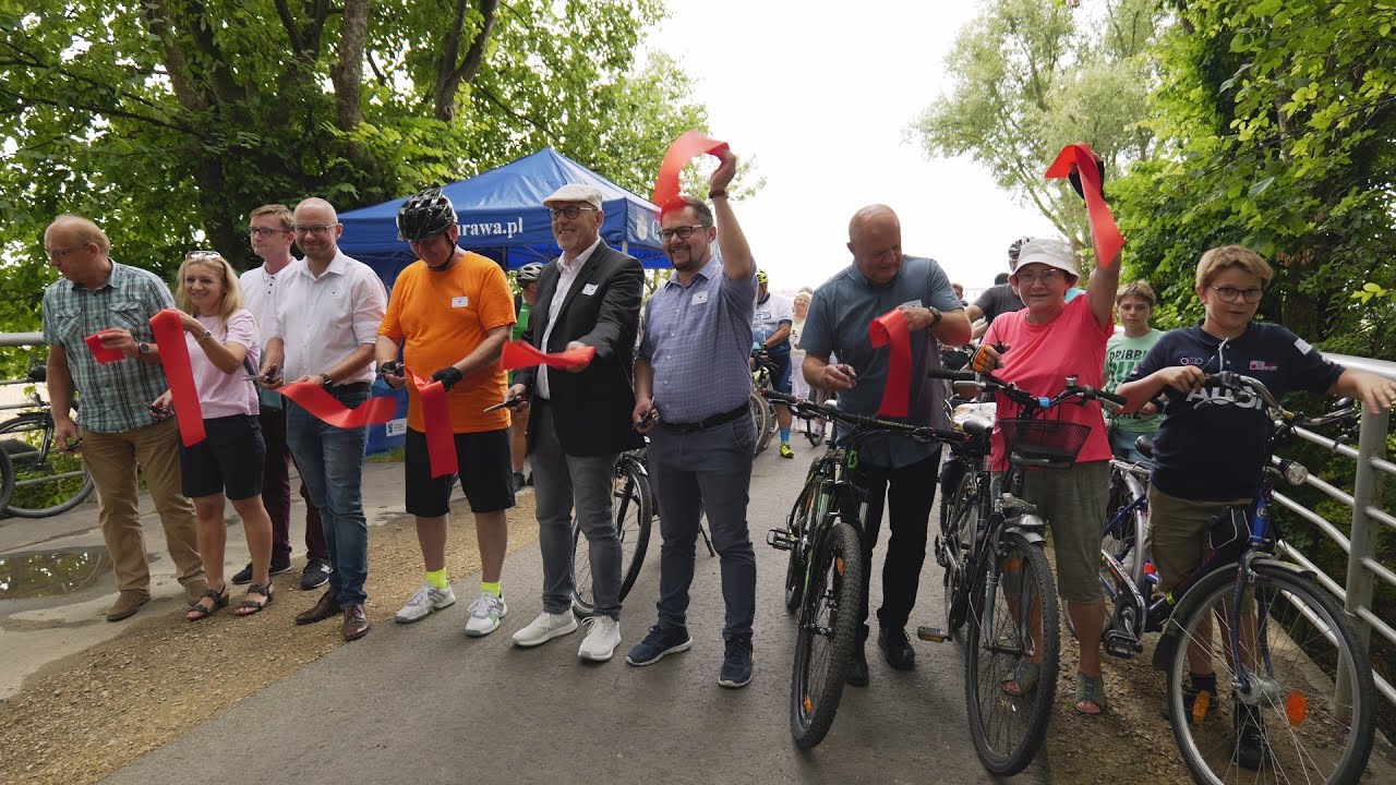 Ścieżka pieszo-rowerowa z Opola do Turawy oficjalnie otwarta! 2023