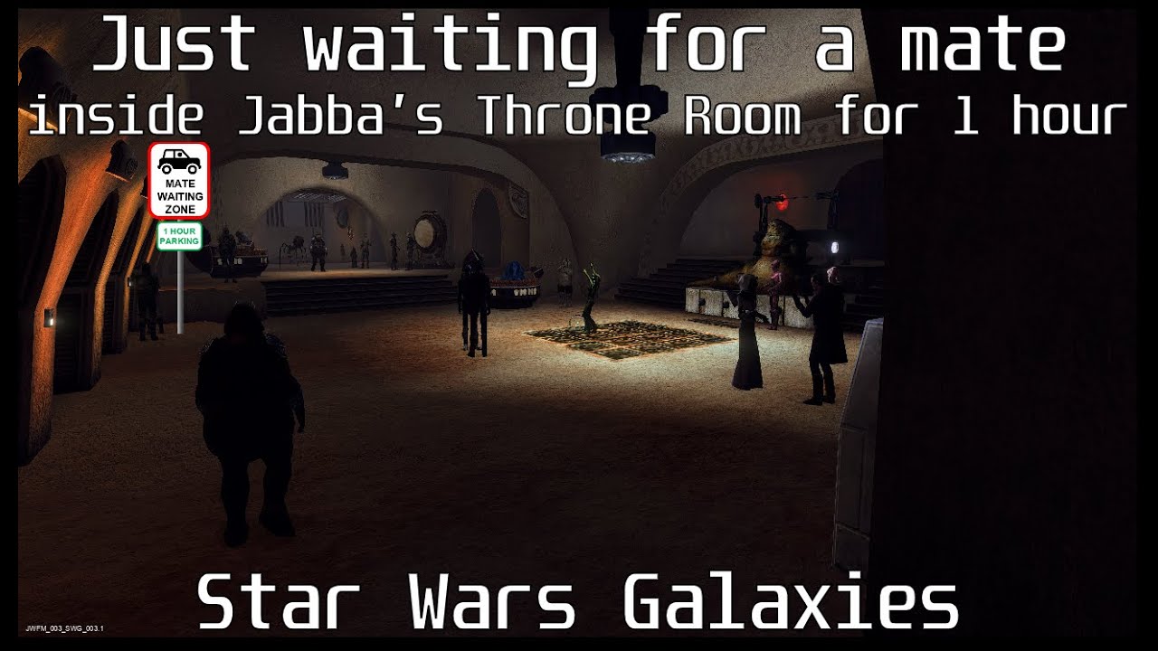 Star Wars Galaxies (SWG). Ambience & OST. Inside Jabba's Throne Room, Tatooine. 1 hour
