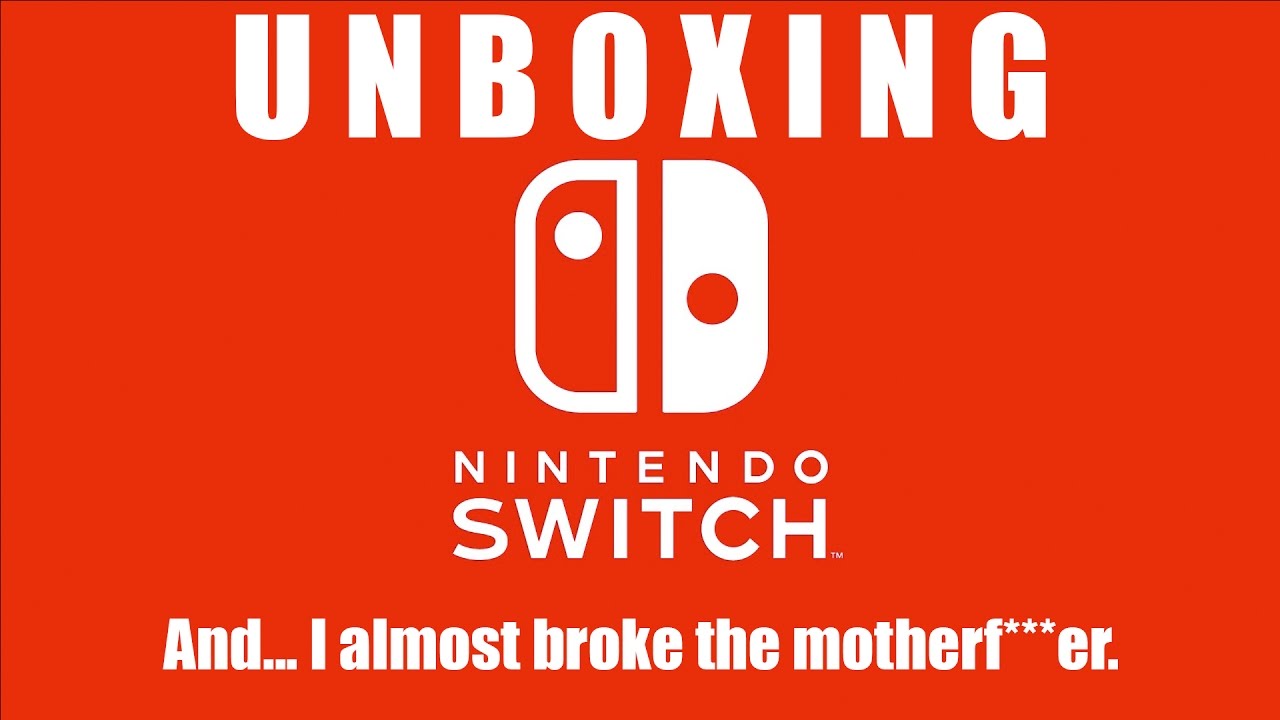 Rob Talks: Nintendo Switch Unboxing (Neon Blue - Red Joy-Cons)