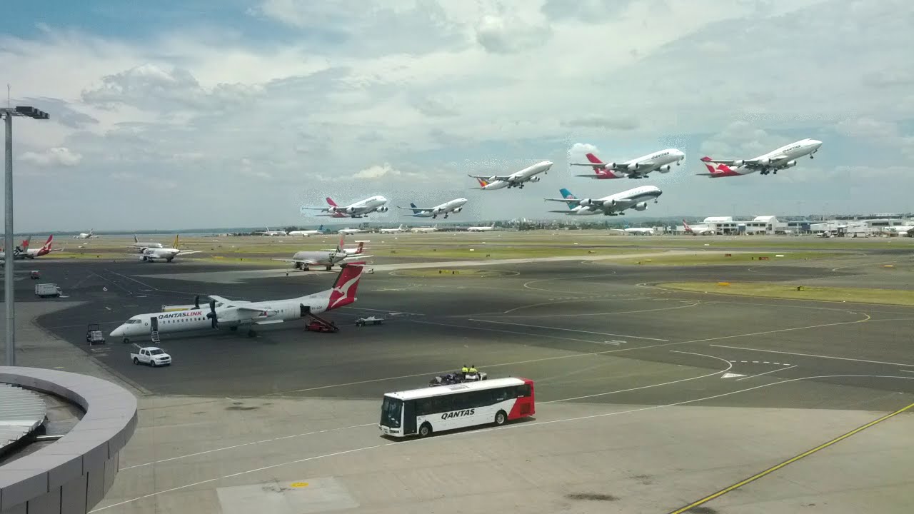 Sydney Airport Time Lapse