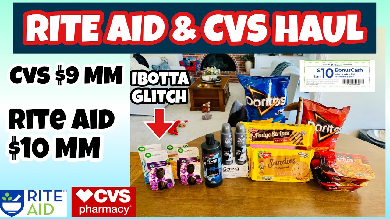 RITE AID HAUL & CVS/ Mid week drugstore couponing. Huge MM! Learn CVS & RITE AID Couponing
