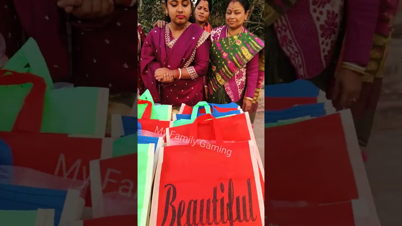 Gift Bag Family Challenge Video... @MyFamilyGamingvideo  please Subscribe.. 