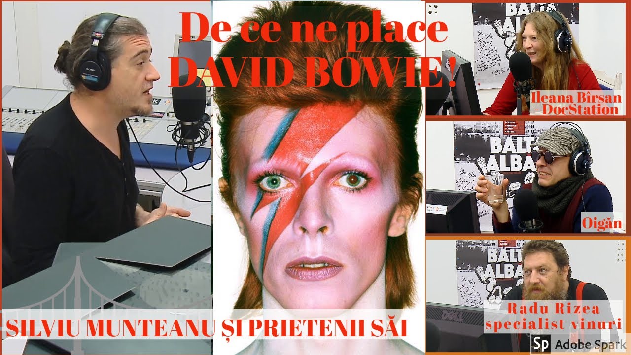 13TV: De ce ne place DAVID BOWIE! (Silviu Munteanu și prietenii săi)