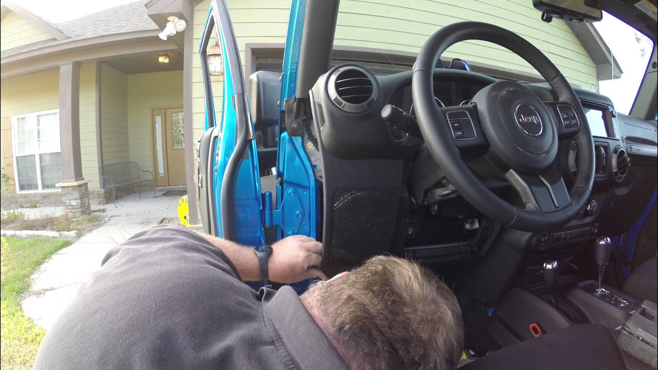 2016 Wrangler Front Speaker Install