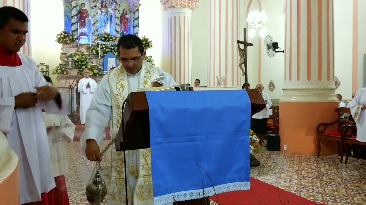 ABERTURA DA NOVENA DE NOSSA SENHORA DA BOA VIAGEM  VIDEO GRAVADO POR PAULO WANDERLEY 23/01/2016