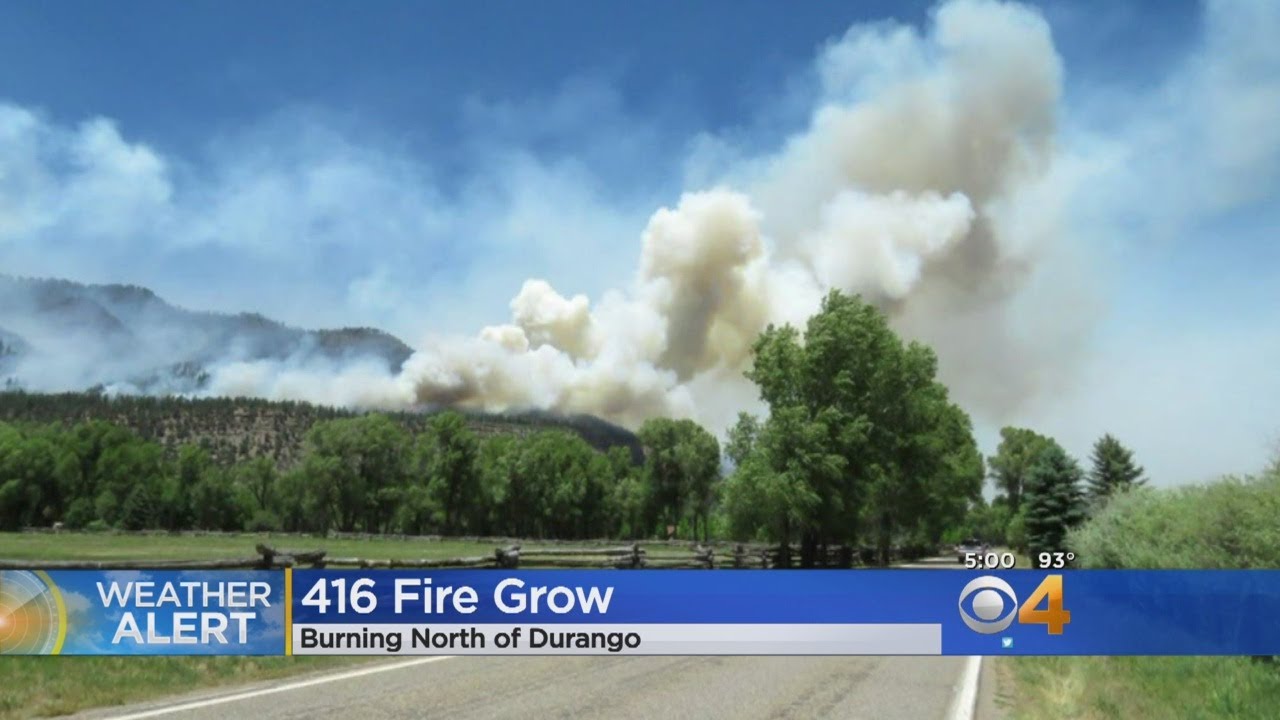 416 Fire Grows 1,000 Acres; New Evacuation Orders Issued