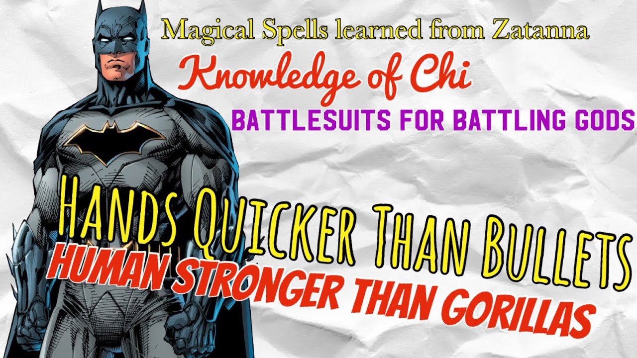 How Strong is Batman PART 3 - Batman With Prep - Bruce Wayne - Compilation - DC COMICS