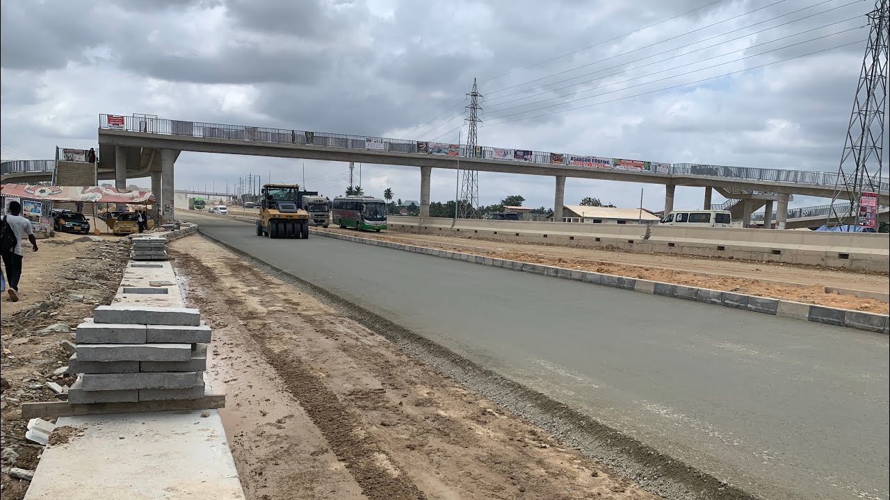 Advanced Work Progress: Sealant Surfacing & Cement Stabilized Base Layout Hits Medie Kuntunse S-Lane