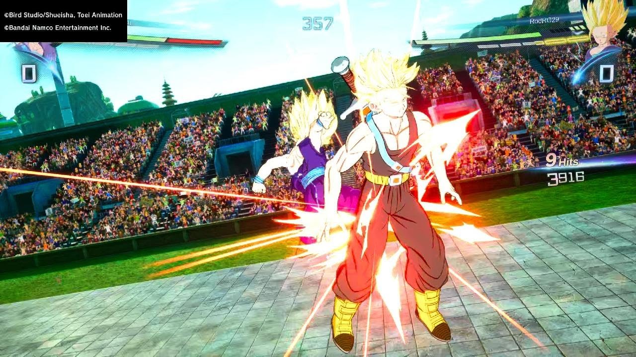 DRAGON BALL: Sparking! ZERO Trunks SSJ vs Teen Gohan SSJ2